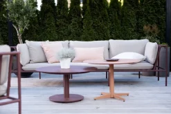 Módulo de sofá Collier, Zin red-teddy beige, esquina