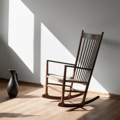 Mecedora J16, Natural - roble encerado