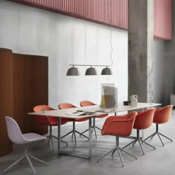 Mesa 70/70 295x108 cm, Solid humod oak-Grey