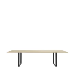 Mesa 70/70 295x108 cm, Solid oak-Black