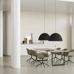 Mesa 70/70 295x108 cm, Solid oak-Black