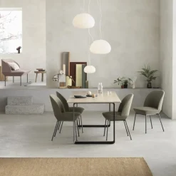 Mesa 70/70 225x90 cm, Solid oak-Sand