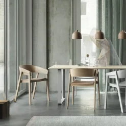 Mesa 70/70 225x90 cm, Solid oak-Sand