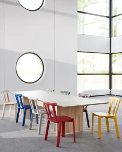 Mesa Alt 90x320 cm abedul, Barniz mate claro