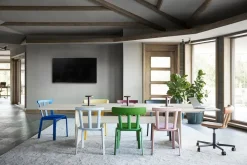 Mesa Alt 90x320 cm abedul, Barniz mate claro