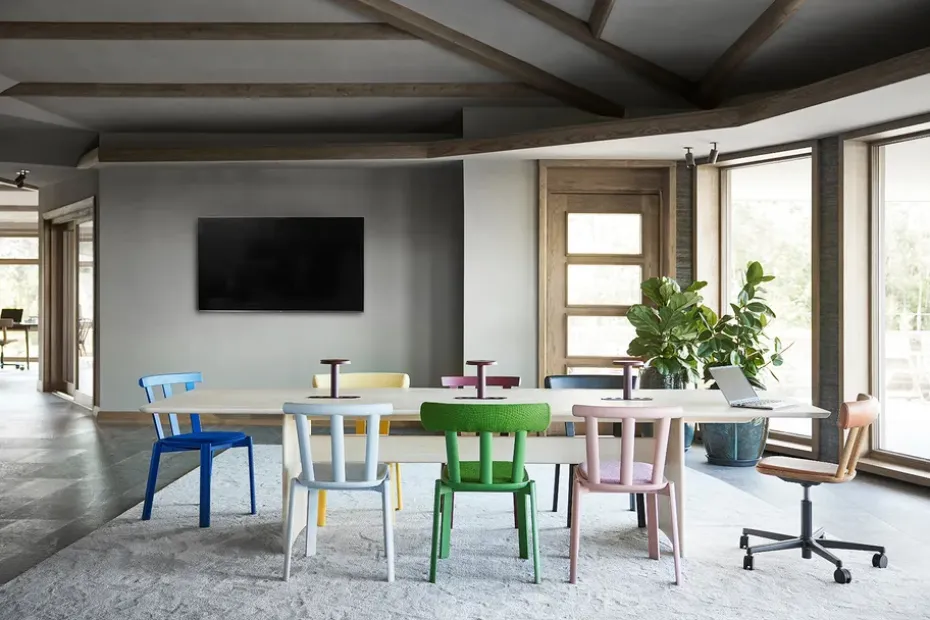 Mesa Alt 90x320 cm abedul, Barniz mate claro