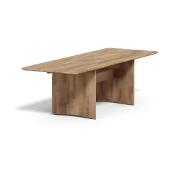 Mesa Alt 90x245 cm roble, Aceite natural