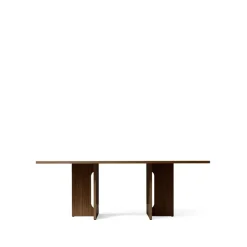 Mesa Androgyne Rectangular, Oak dark stained, 210x109 cm