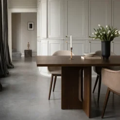 Mesa Androgyne Rectangular, Oak dark stained, 210x109 cm