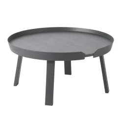 Mesa Around grande , antracita (gris)