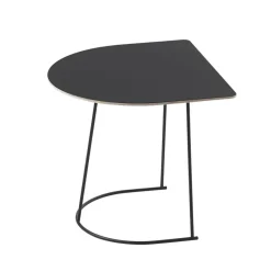 Mesa auxiliar Airy half size, negro