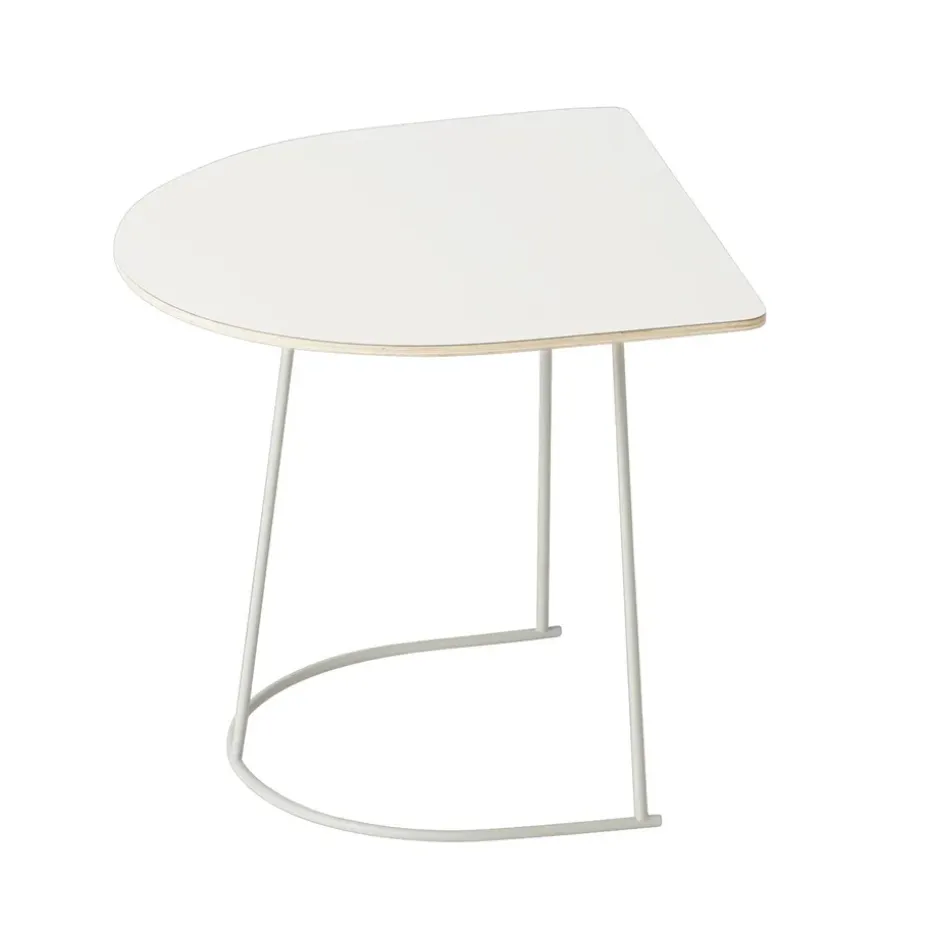 Mesa auxiliar Airy half size, off-white