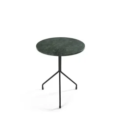 Mesa auxiliar Allforone, Green Indio-black, Ø50 cm