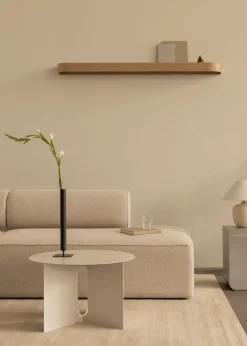 Mesa auxiliar Androgyne Ø63 cm, Ivory