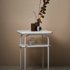 Mesa auxiliar Anyplace, White