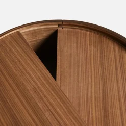 Mesa auxiliar Arc, Nogal