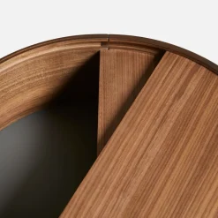 Mesa auxiliar Arc, Nogal