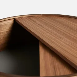 Mesa auxiliar Arc, Nogal