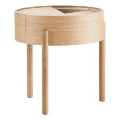 Mesa auxiliar Arc, roble aceitado