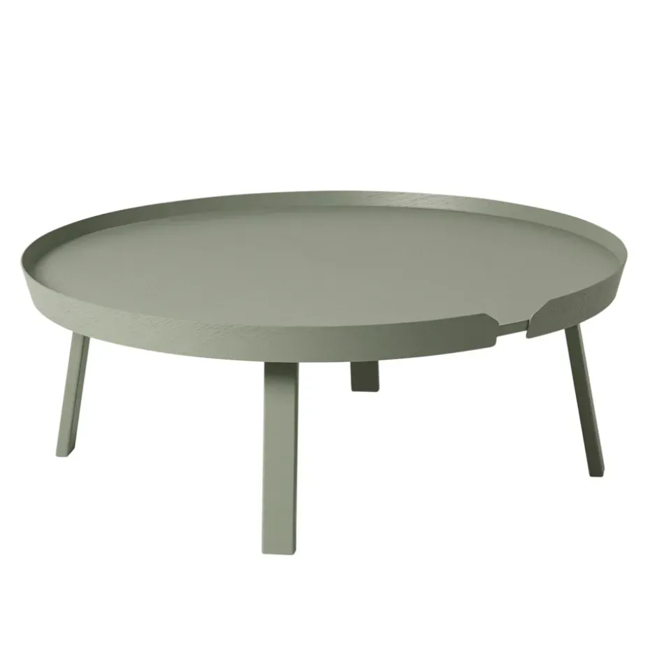 Mesa auxiliar Around extra large, Dusty green