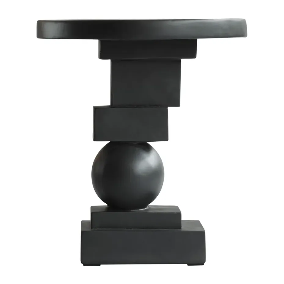 Mesa auxiliar Artist Ø44x50 cm, Coffee