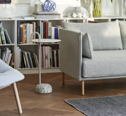 Mesa auxiliar Bowler, Beige-granite