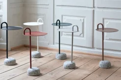 Mesa auxiliar Bowler, Fir green-granite