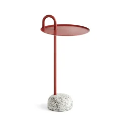 Mesa auxiliar Bowler, Tile red-granite