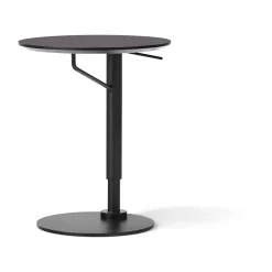 Mesa auxiliar Branch Ø45 cm, Brushed steel