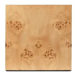 Mesa auxiliar Burl Cube 40x40 cm, Natural