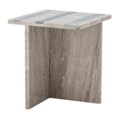 Mesa auxiliar Clea, Mármol marrón