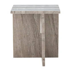 Mesa auxiliar Clea, Mármol marrón