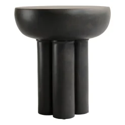 Mesa auxiliar Crown tall Ø45 cm, coffee