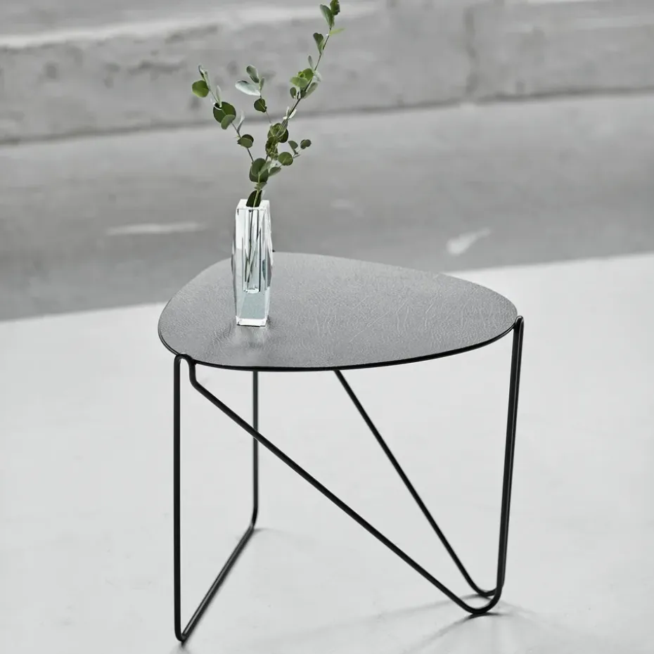 Mesa auxiliar Curve Chameleon Hippo, Black-anthracite