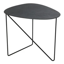 Mesa auxiliar Curve Hippo L, Black-anthracite