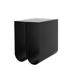 Mesa auxiliar Curved, Black
