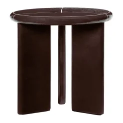 Mesa auxiliar Deya Ø47x45 cm, Chestnut brown