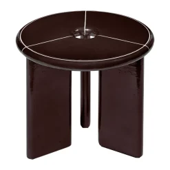 Mesa auxiliar Deya Ø47x45 cm, Chestnut brown