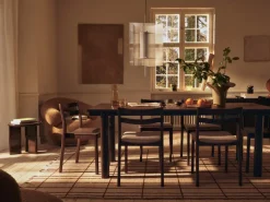 Mesa auxiliar Deya Ø47x45 cm, Chestnut brown