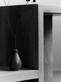 Mesa auxiliar Distinct 59,5x35x50 cm, Natural oak