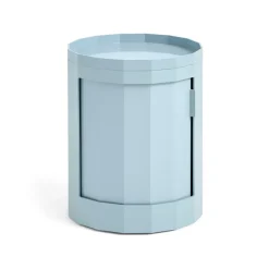 Mesa auxiliar Facet Cabinet 100, Misty blue