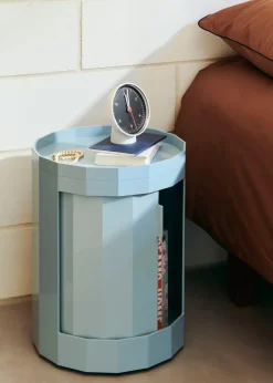 Mesa auxiliar Facet Cabinet 100, Misty blue