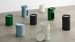 Mesa auxiliar Facet Cabinet 100, Eggshell