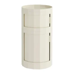 Mesa auxiliar Facet Cabinet 110 , Eggshell