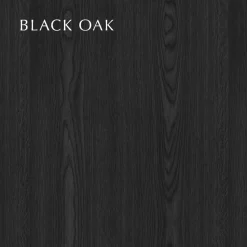 Mesa auxiliar Hang Out, Roble negro-latón