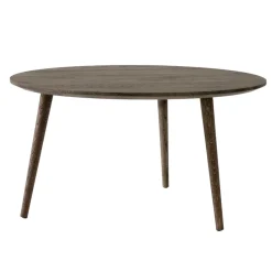 Mesa auxiliar In Between SK14 Ø90 cm, Smoked oiled oak