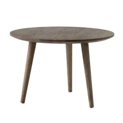 Mesa auxiliar In Between SK14 Ø60 cm, Smoked oiled oak