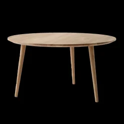 Mesa auxiliar In Between SK14 Ø90 cm, Oiled oak