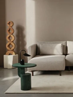 Mesa auxiliar Insert, Myrtle Green Stained