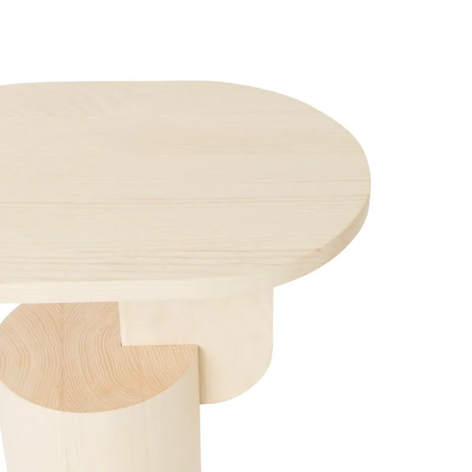 Mesa auxiliar Insert, naturaleza